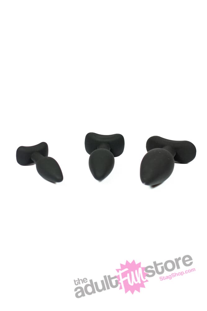 ONYXXX - Tushe Silicone Anal Trainer Kit - Black - Stag Shop