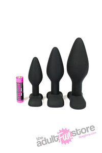 Thumbnail for ONYXXX - Tushe Silicone Anal Trainer Kit - Black - Stag Shop