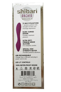 Thumbnail for Shibari - Orchid 7x Luxury Vibrator - Purple - Stag Shop