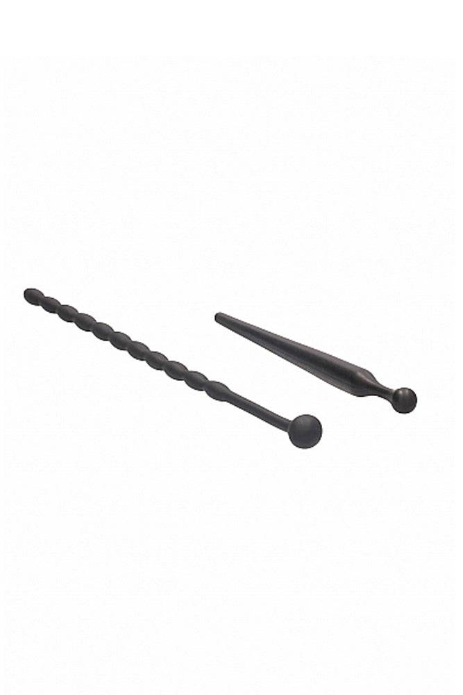 Ouch by Shots Toys - Beginner's Urethral Plug Set - Black - Stag Shop