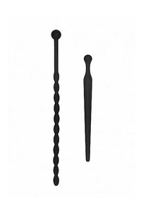 Thumbnail for Ouch by Shots Toys - Beginner's Urethral Plug Set - Black - Stag Shop