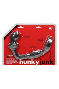 Thumbnail for Oxballs - Hunkyjunk - Ripple Asslock Butt Plug & Cock Ring - Black - Stag Shop