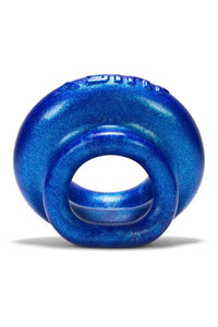 Thumbnail for Oxballs - Juicy Pumper Cock Ring - Blue - Stag Shop