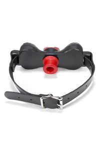 Thumbnail for Oxballs - Milkbone Silicone Gag - Black - Stag Shop