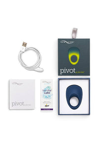 Thumbnail for We-Vibe - Pivot - Vibrating Cock Ring - Blue - Stag Shop
