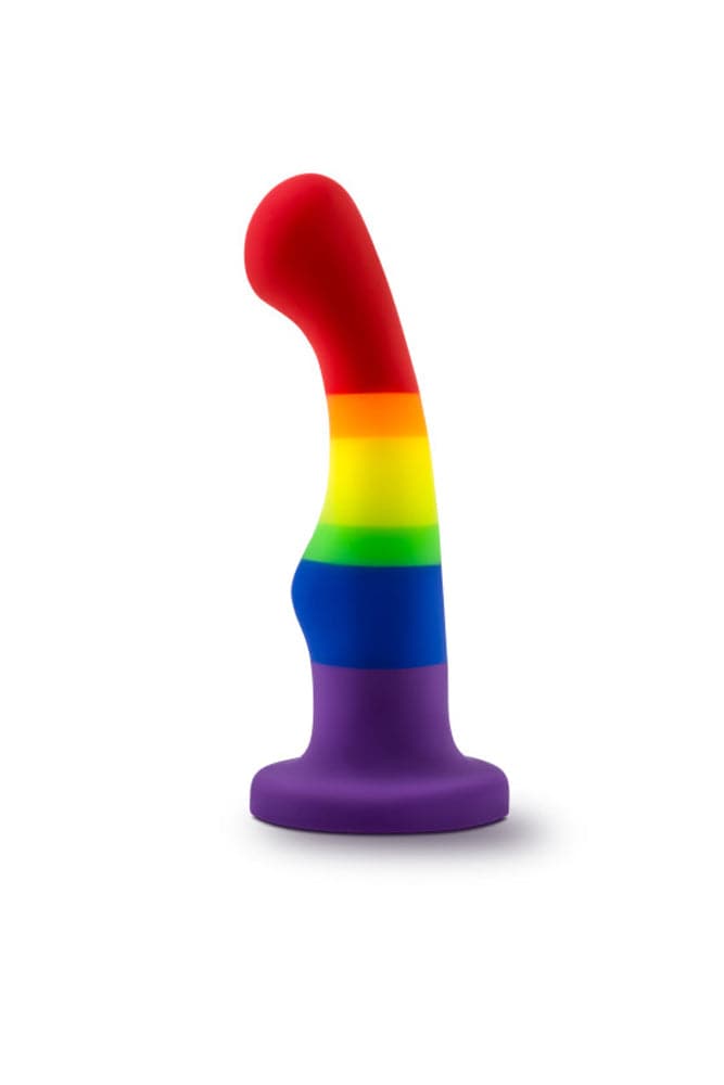 Blush Novelties - Avant - Pride P1 - Freedom - Silicone Curved Dildo - Stag Shop