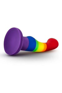 Thumbnail for Blush Novelties - Avant - Pride P1 - Freedom - Silicone Curved Dildo - Stag Shop