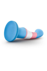 Thumbnail for Blush Novelties - Avant - Pride P2 - True Blue - Silicone Curved Dildo - Stag Shop