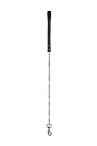 Thumbnail for Shots Toys - Pain - Leather Handle Chain Lead - Black - Stag Shop