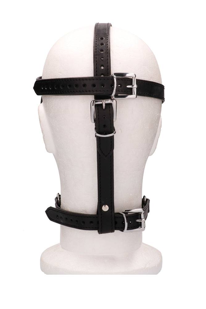Ouch by Shots - Leather Male Mask - Black - Stag Shop