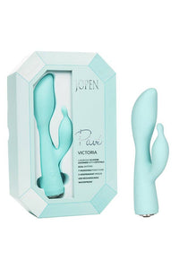 Thumbnail for Jopen - Pavé - Victoria - Crystal Adorned Rabbit Vibrator - Stag Shop