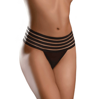 Thumbnail for Pipedream - Hookup Panties - Crotchless Love Garter with Attachable Butt Plug - Size S-L - Stag Shop
