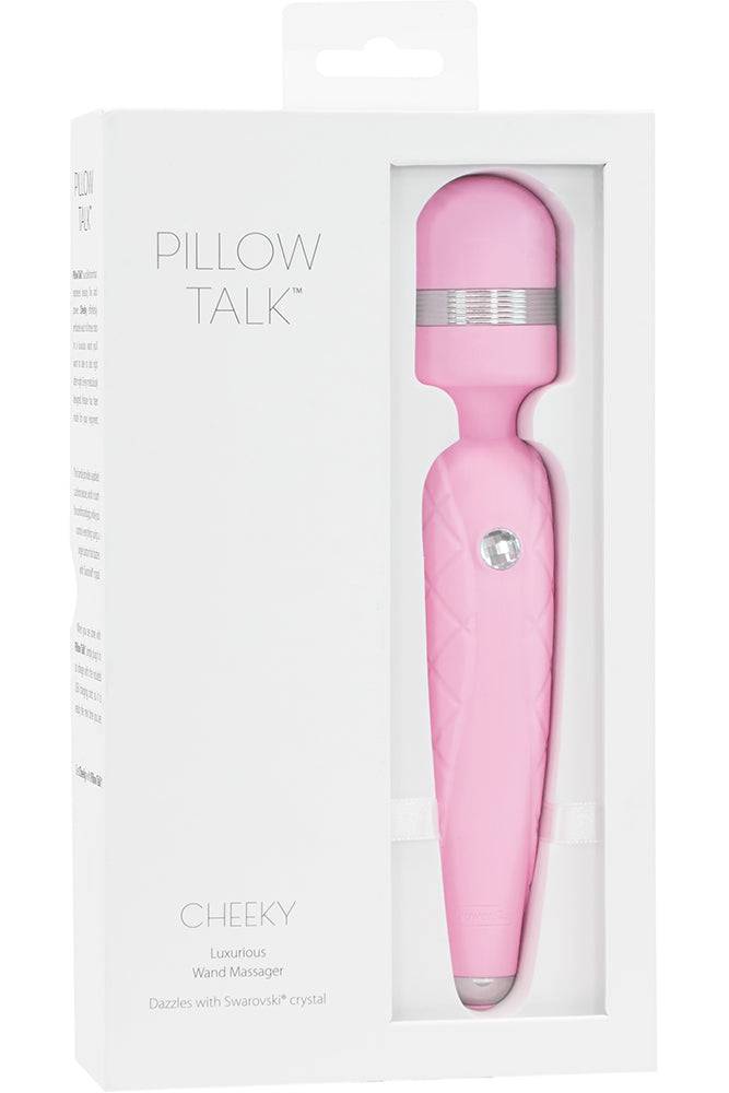 Pillow Talk - Cheeky Rechargeable Wand Massager - Stag Shop