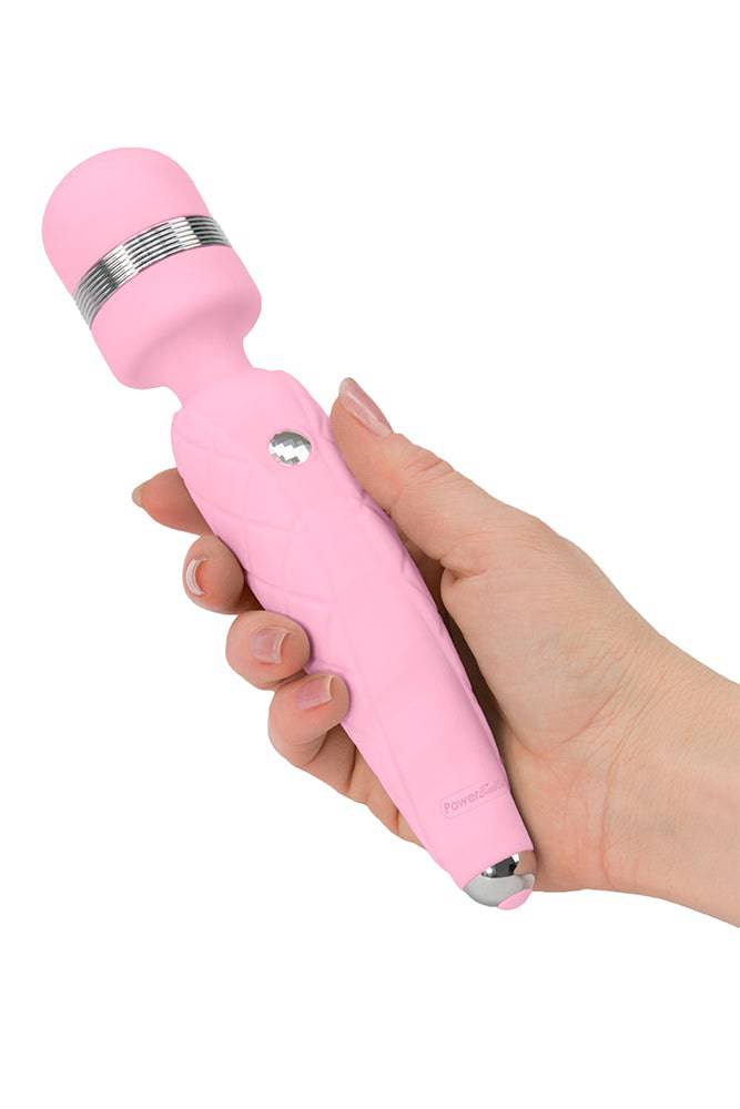 Pillow Talk - Cheeky Rechargeable Wand Massager - Stag Shop