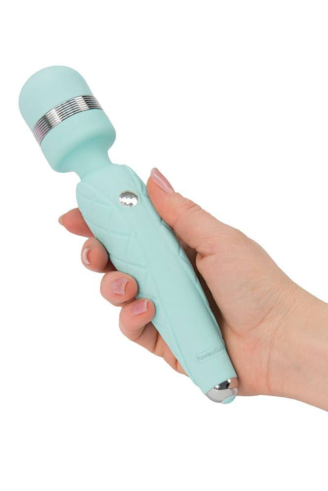 Pillow Talk - Cheeky Rechargeable Wand Massager - Stag Shop