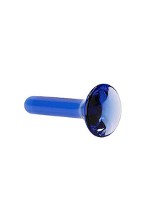 Thumbnail for Shots Toys - Chrystalino - Pin Glass Butt Plug - Blue - Stag Shop