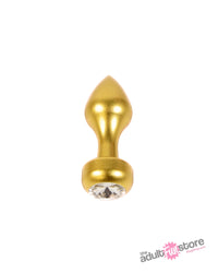 Thumbnail for Pipedream - Fetish Fantasy Gold - Mini Luv Butt Plug - Gold - Stag Shop