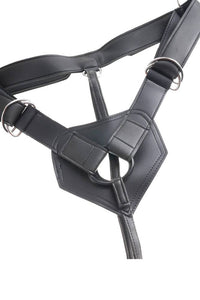 Thumbnail for Pipedream - King Cock - Strap-On Harness with Realistic Dildo - 8 inch - Beige - Stag Shop
