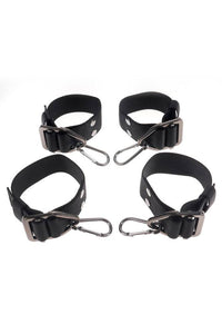 Thumbnail for Pipedream - Command by Sir Richard's - Hogtie & Collar Bondage Restraint Set - Black - Stag Shop