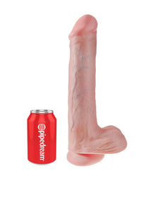 Thumbnail for Pipedream - King Cock - Realistic Dildo with Balls - 13 inch - Beige - Stag Shop