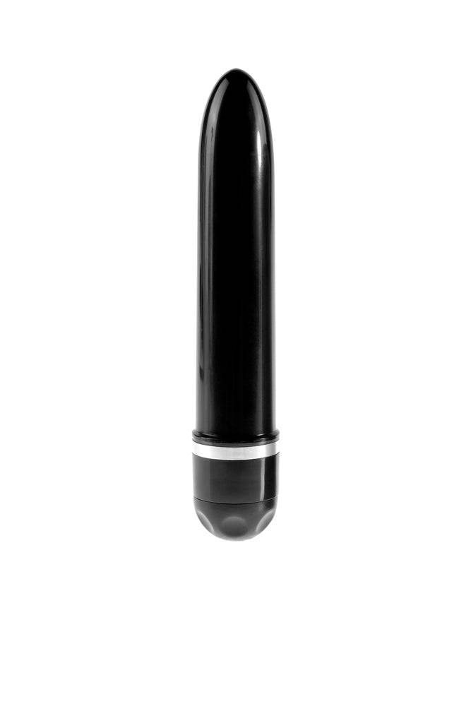Pipedream - King Cock - Vibrating Realistic Stiffy Dildo - 6 inch - Beige - Stag Shop