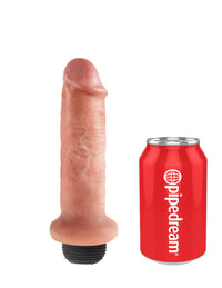 Thumbnail for Pipedream - King Cock - Squirting Realistic Cock - 6 inch - Beige - Stag Shop