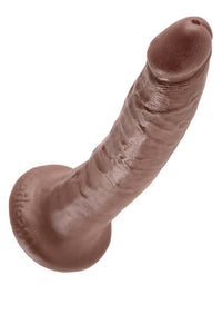 Thumbnail for Pipedream - King Cock - Ultra Realistic Dildo - 7 inch - Brown - Stag Shop