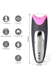Thumbnail for Maia Toys - Piper Warming & Vibrating Suction Stroker - Stag Shop