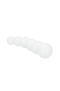 Thumbnail for Shots Toys - Chrystalino - Planets Glass Dildo - White - Stag Shop