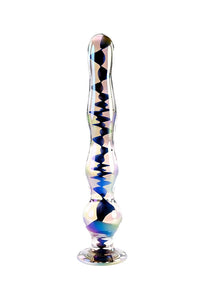 Thumbnail for Playboy - Jewels Wand Glass Dildo - Multicolour - Stag Shop