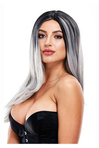 Thumbnail for Pleasure Wigs - Hillary Wig - Black/Grey - Stag Shop