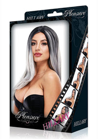 Thumbnail for Pleasure Wigs - Hillary Wig - Black/Grey - Stag Shop