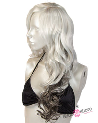 Thumbnail for Pleasure Wigs - Hillary Wig - Black/Grey - Stag Shop