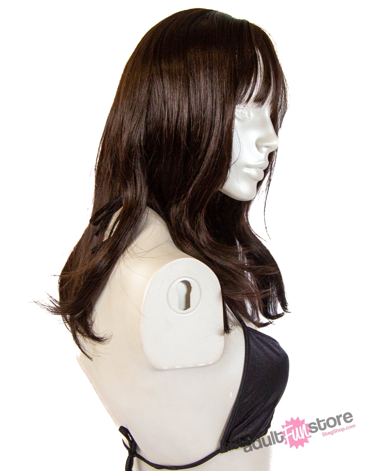 Pleasure Wigs - Steph Wig - Brown - Stag Shop