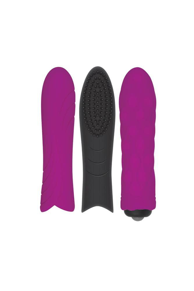 Evolved - Pleasure Sleeve Trio With Bullet - Stag Shop