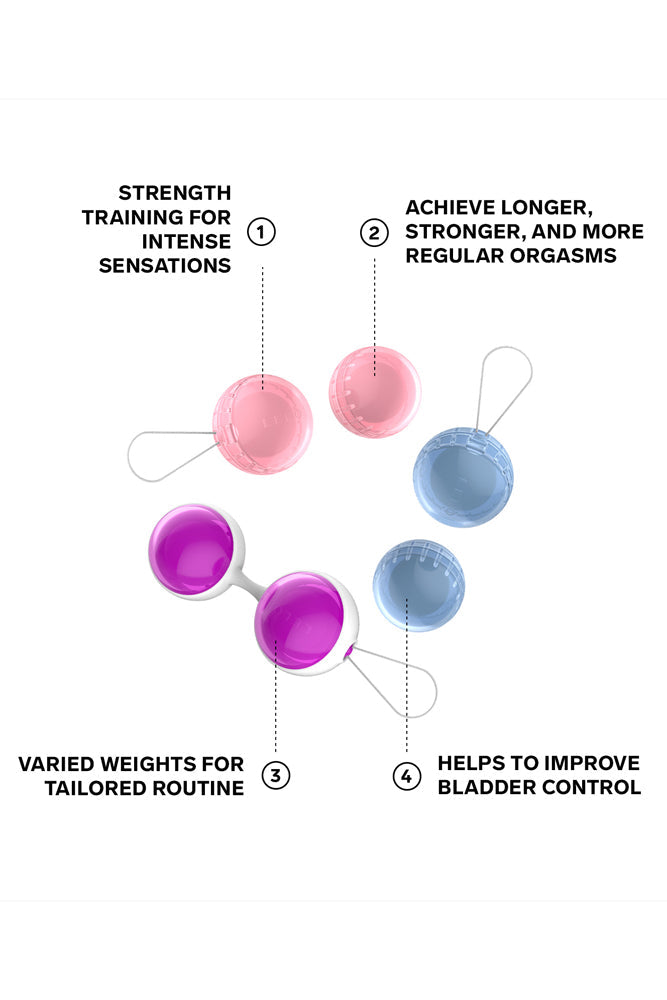 Lelo - Lelo Beads Plus Weighted Kegel Set - Stag Shop