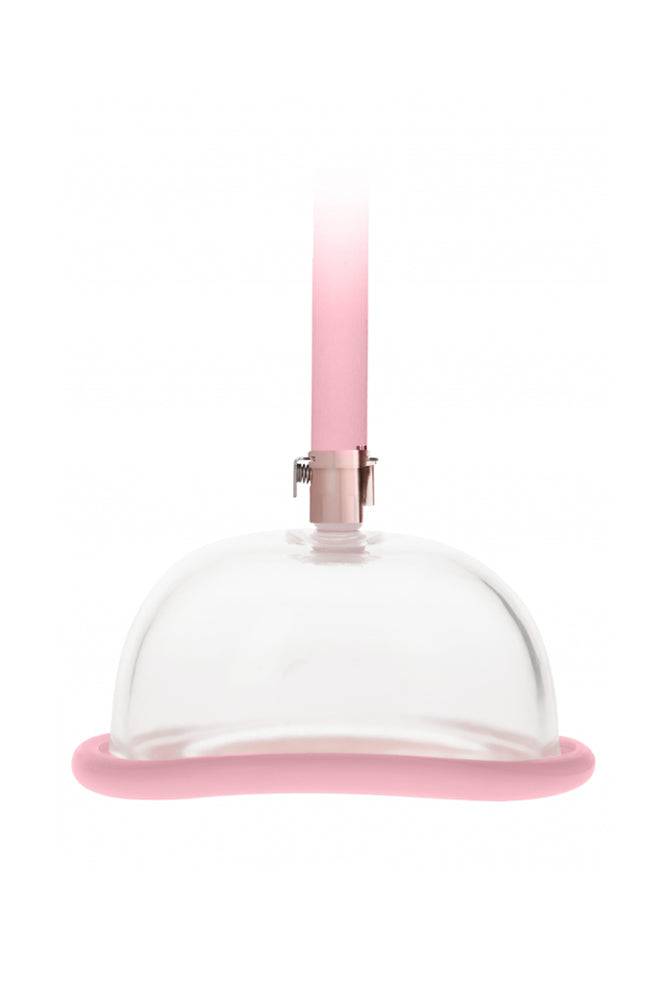 Shots Toys - Pumped - Rechargeable Pussy Pump - Rose Gold - Stag Shop