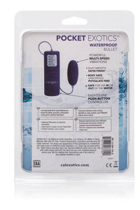Thumbnail for Cal Exotics - Pocket Exotics - Waterproof Bullet Vibrator - Purple - Stag Shop
