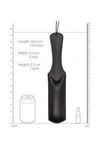 Thumbnail for Shots Toys - Pain - Poly Cricket Paddle - Black - Stag Shop