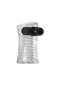 Thumbnail for Zero Tolerance - Pop Vibrating Stroker - Clear - Stag Shop
