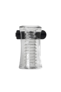 Thumbnail for Zero Tolerance - Pop Vibrating Stroker - Clear - Stag Shop