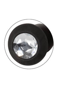 Thumbnail for Cal Exotics - Power Gem Vibrating Crystal Butt Plug - Black - Stag Shop