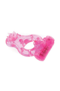 Thumbnail for Adam & Eve - Power O Vibrating Cock Ring - Pink - Stag Shop