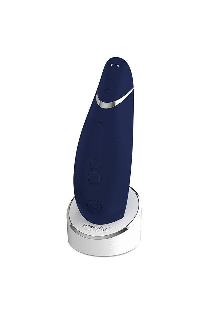 Womanizer - Premium Clitoral Stimulator - Blueberry - Stag Shop