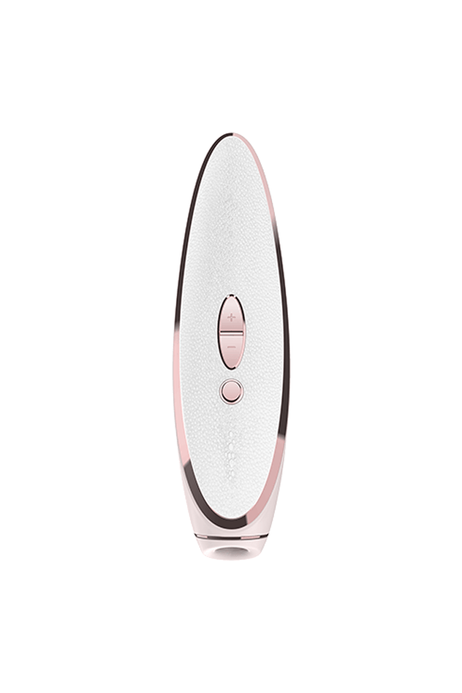 Satisfyer - Luxury - Pret-A-Porter Clitoral Stimulator - White/Rose Gold - Stag Shop