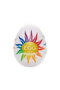 Thumbnail for Tenga - Egg - Shiny - Pride Edition - Textured Egg Masturbator - Stag Shop