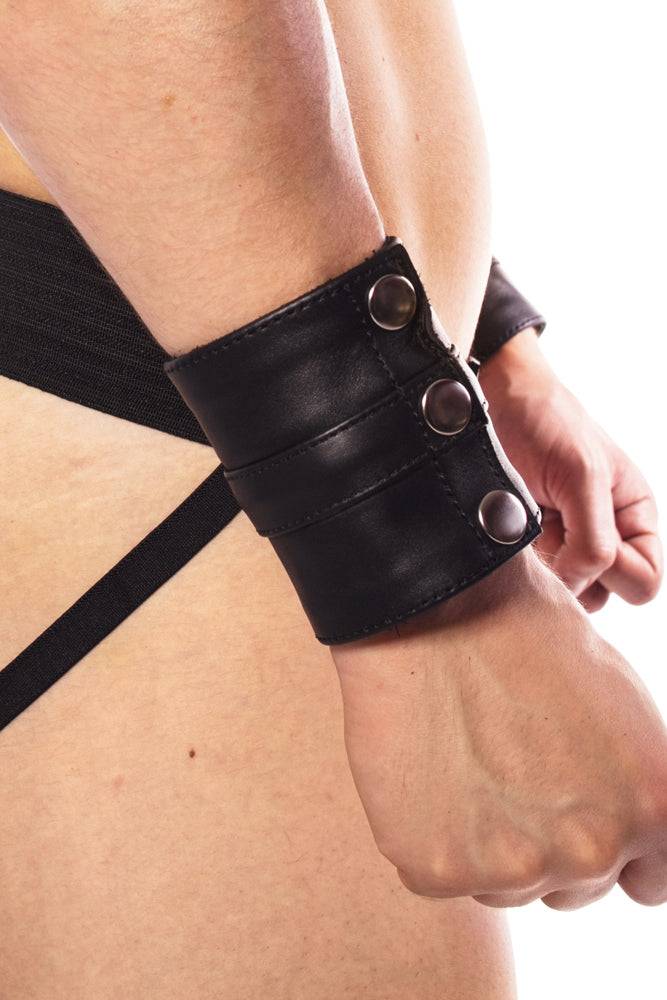 Prowler - Premium Leather Wrist Wallet - Black - Stag Shop