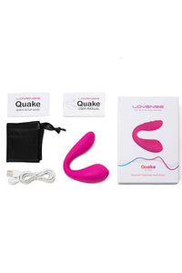 Thumbnail for Lovense - Dolce Bluetooth Adjustable Dual Vibrator - Pink - Stag Shop