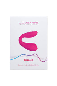 Thumbnail for Lovense - Dolce Bluetooth Adjustable Dual Vibrator - Pink - Stag Shop
