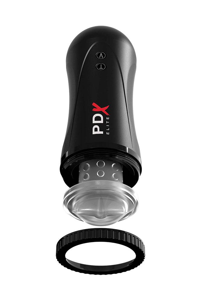 Pipedream Extreme - PDX Elite - Moto Stroker Male Masturbator - Black - Stag Shop